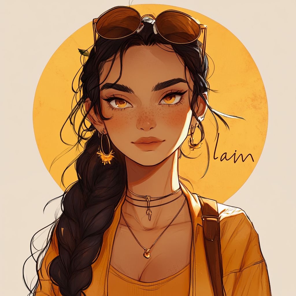 The sunny girl