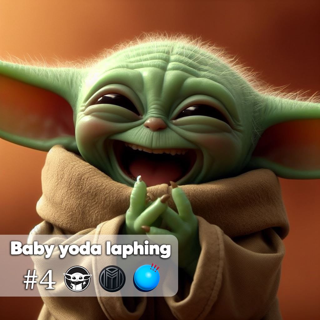 Baby Yoda Laphing 4