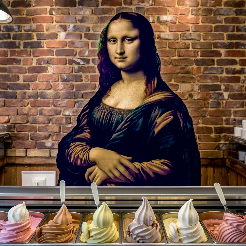 Mona and ice-cream