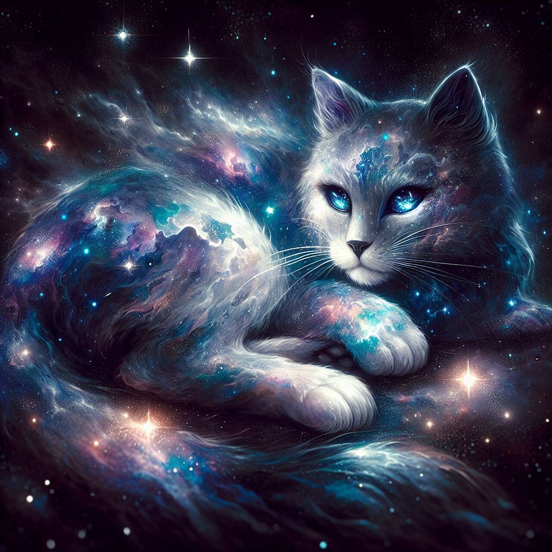 a space cat...