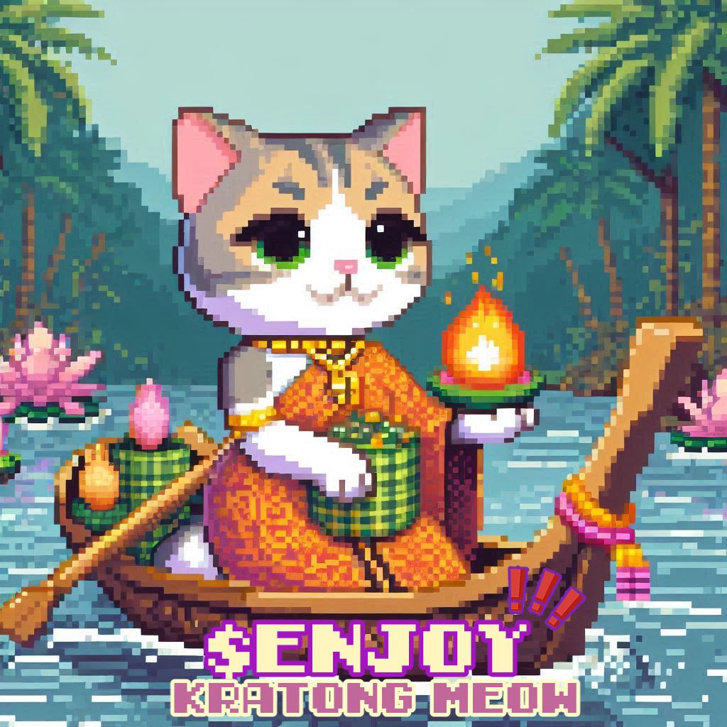 $Enjoy Kratong meow