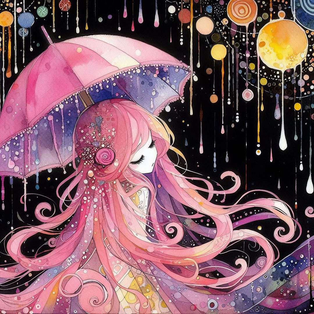 Pink Umbrella