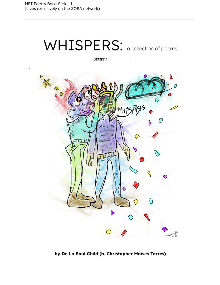 #1 Book Cover: Whispers S1