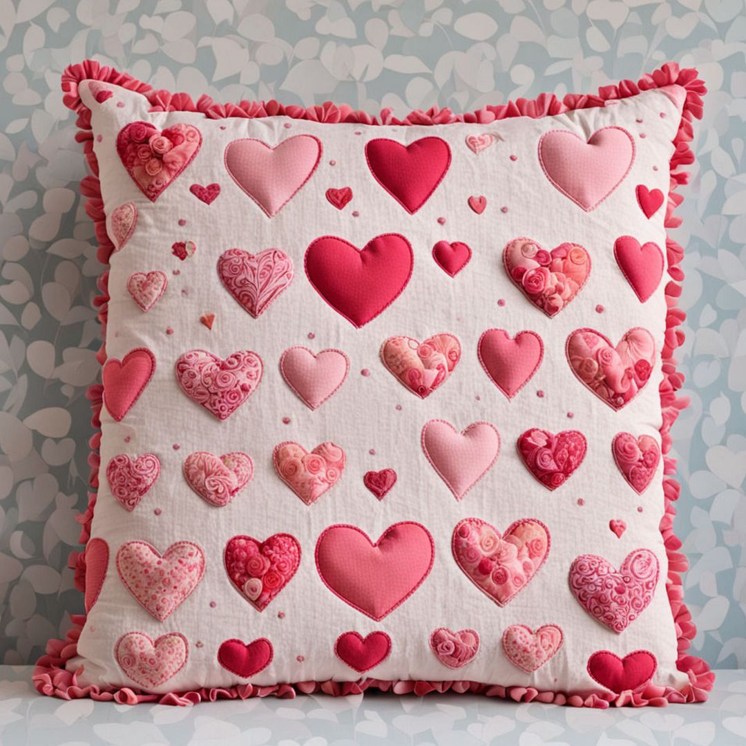 heart cushion