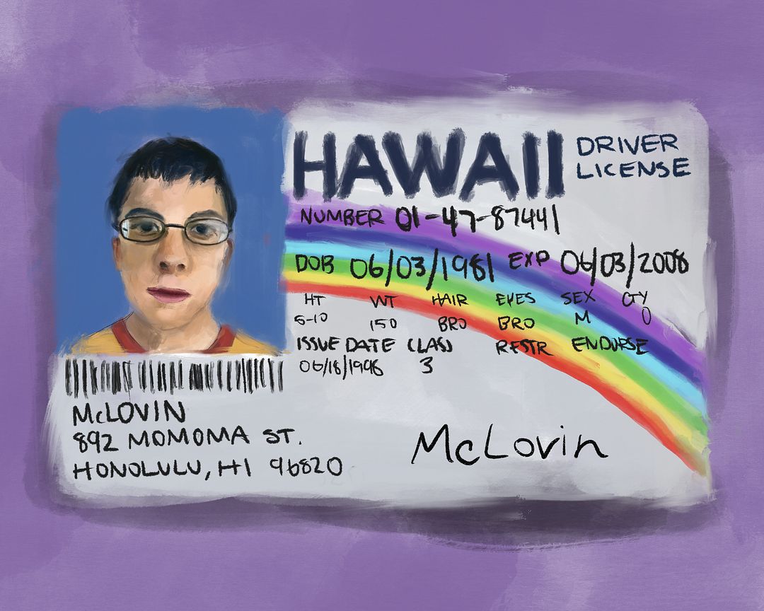 Mclovin License