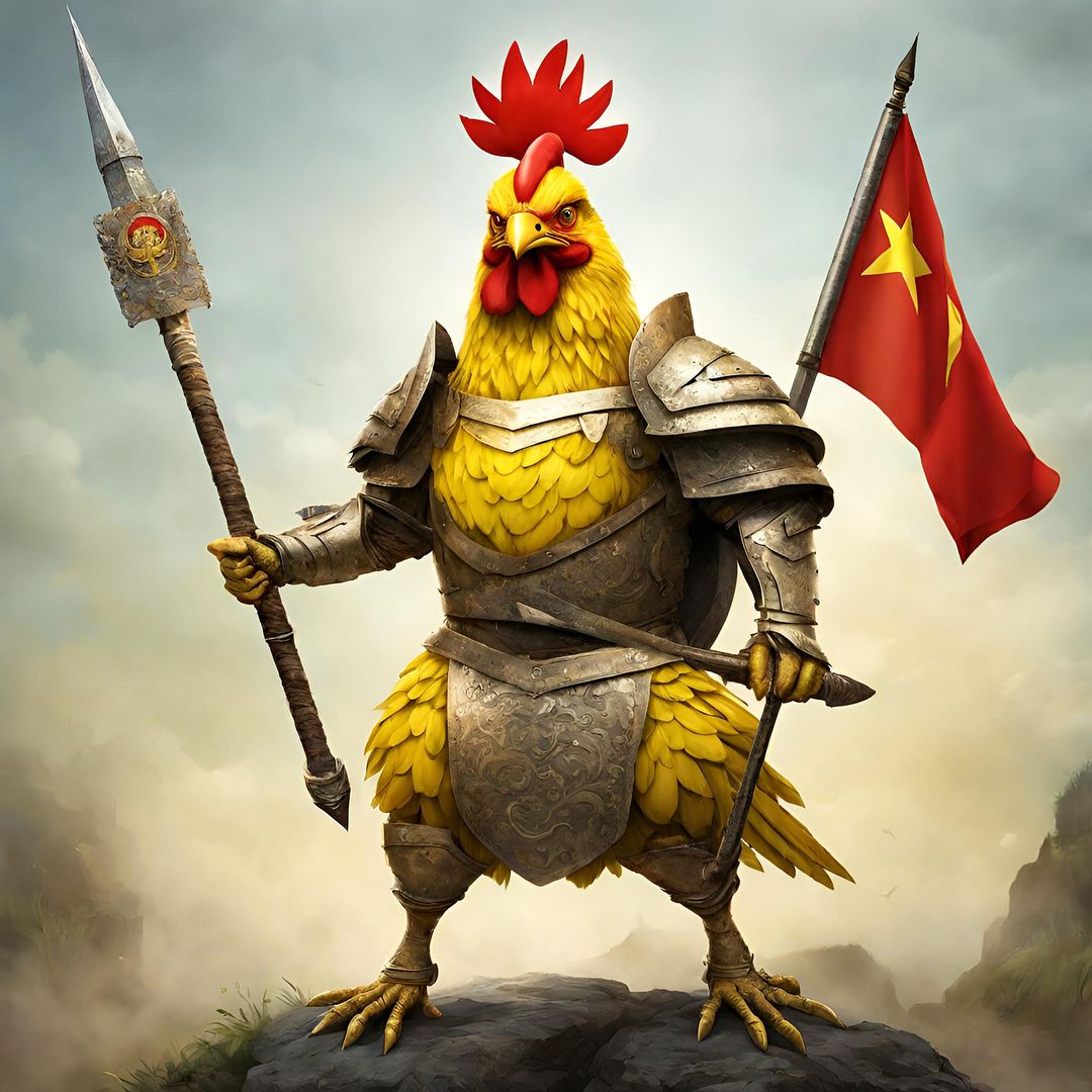 Vietnamese Warrior Chicken 4444