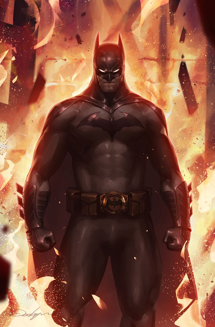 fire batman