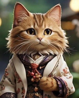 kimono cat