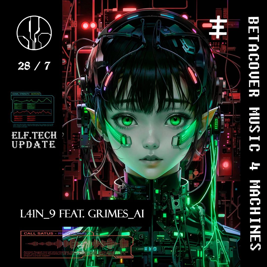 Betacover Music 4 machines L41N_9 feat GRIMESAI