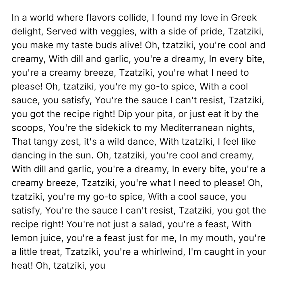 Crypto tzatziki