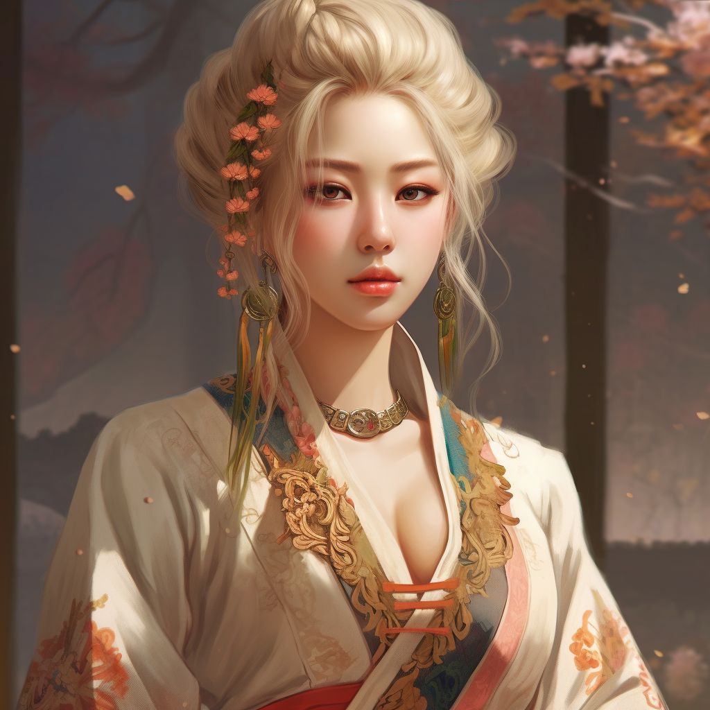 Blonde_french_beauty_model_wearing_a_korean_tradition