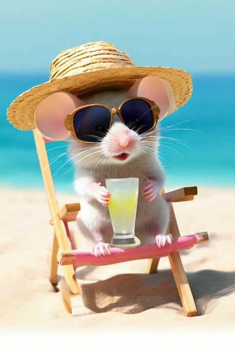 Mouse on the sea