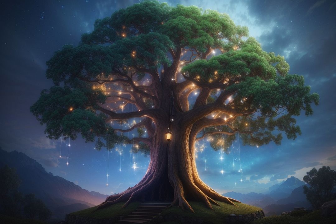 DreamShaper_v7_Bellas_description_of_a_magical_tree_that_grant_0