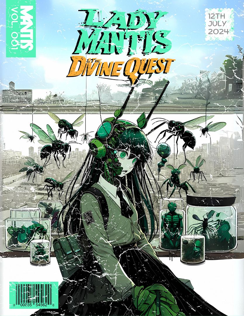 Lady Mantis & The Divine Quest Episode 0 Cover