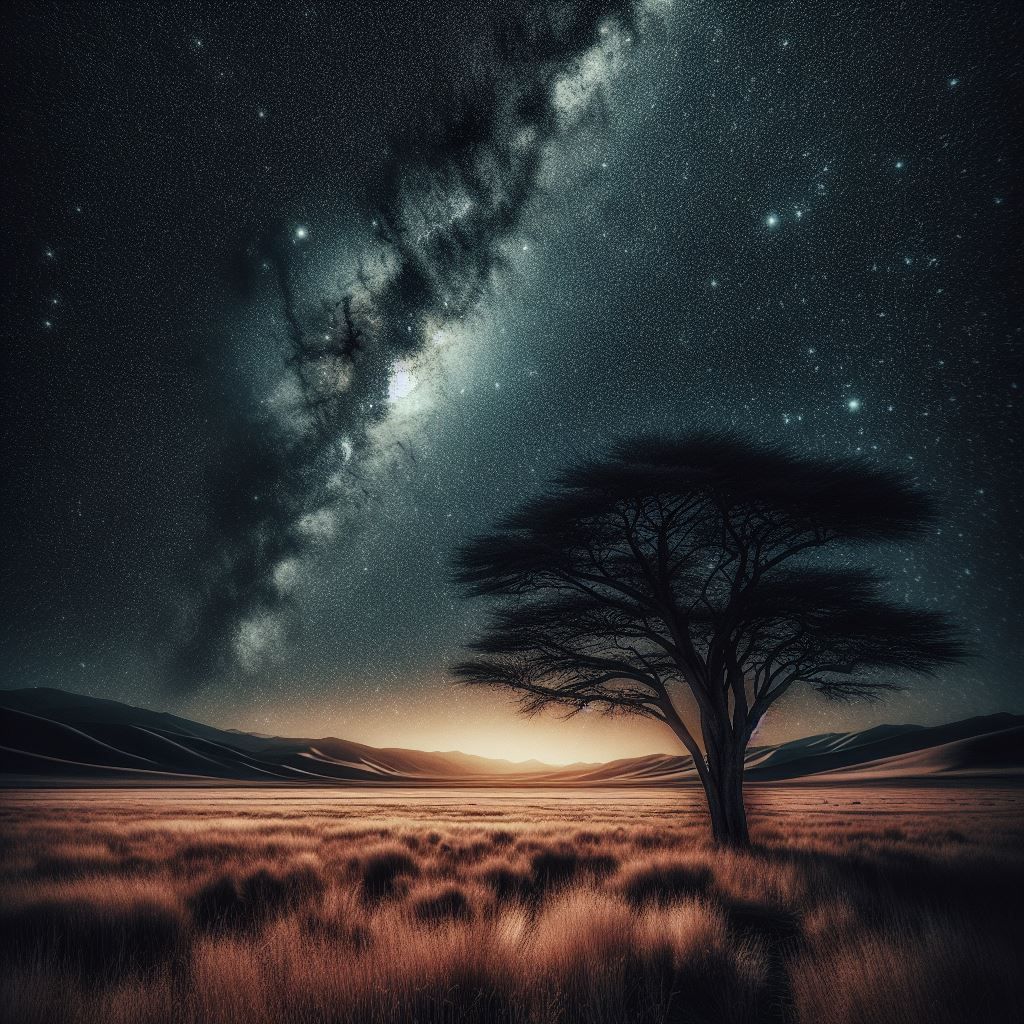 Tree and the Galaxy