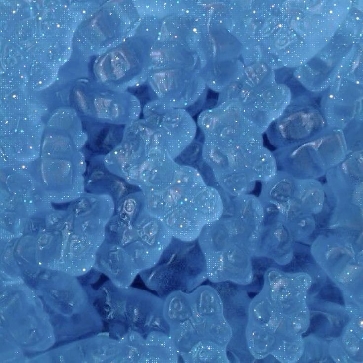 Blue jelly bears