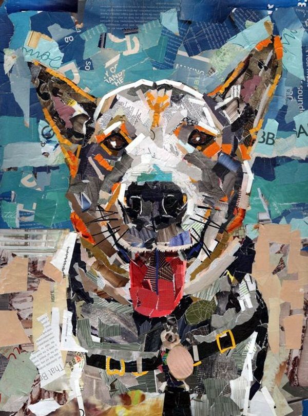 Dog collage