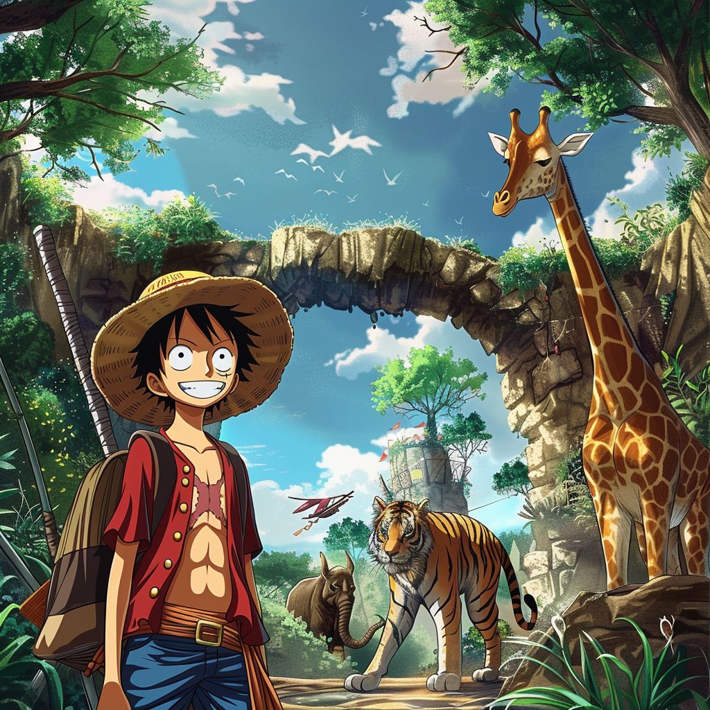 The Adventures of Luffy Straw Hat in Warpcast