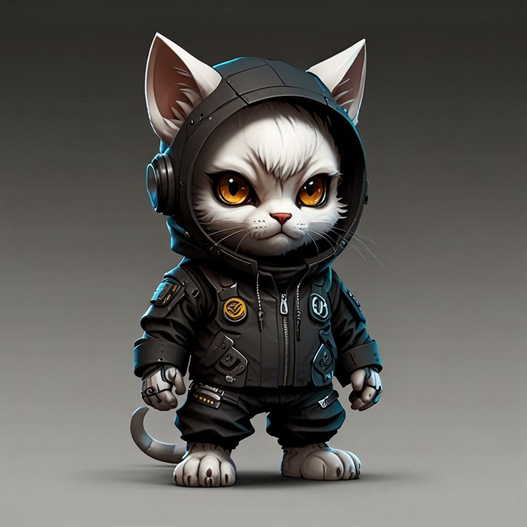 Astronaut cat