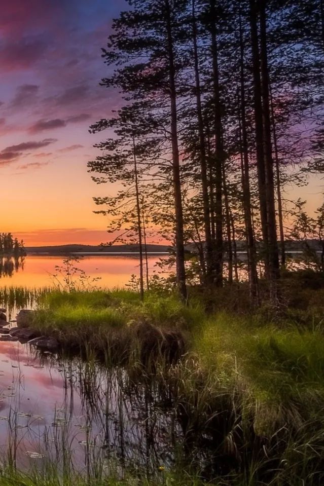 Lake in Finland