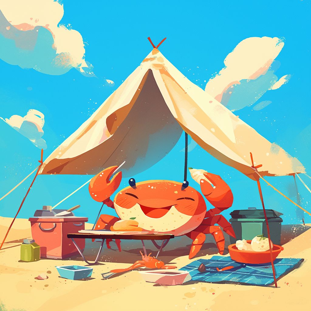 Camping crab キャンピングカニ