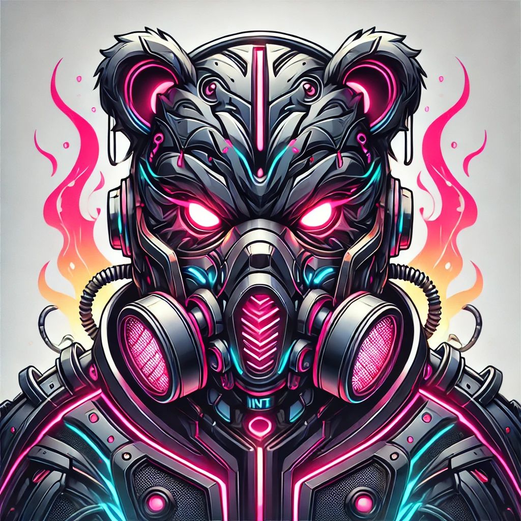 Futuristic Bear Warrior