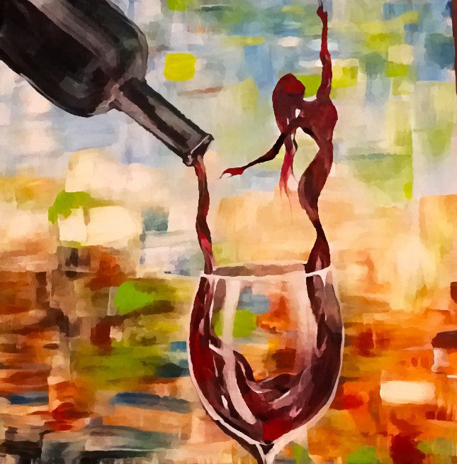 Wine and art