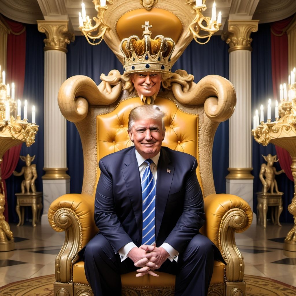 Trump the King