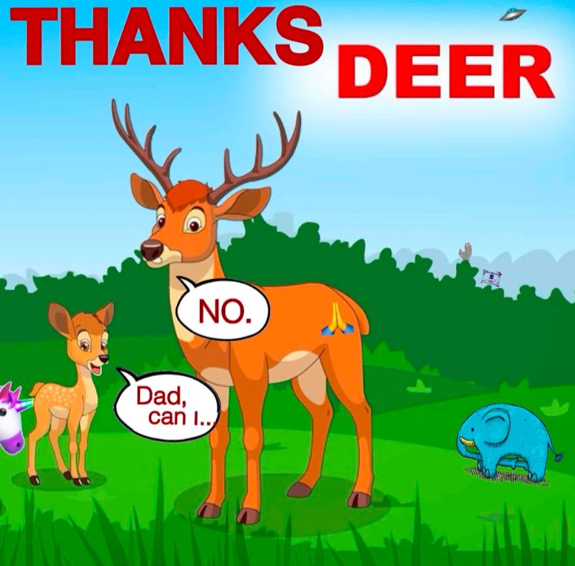 Thanks Bleu Deer