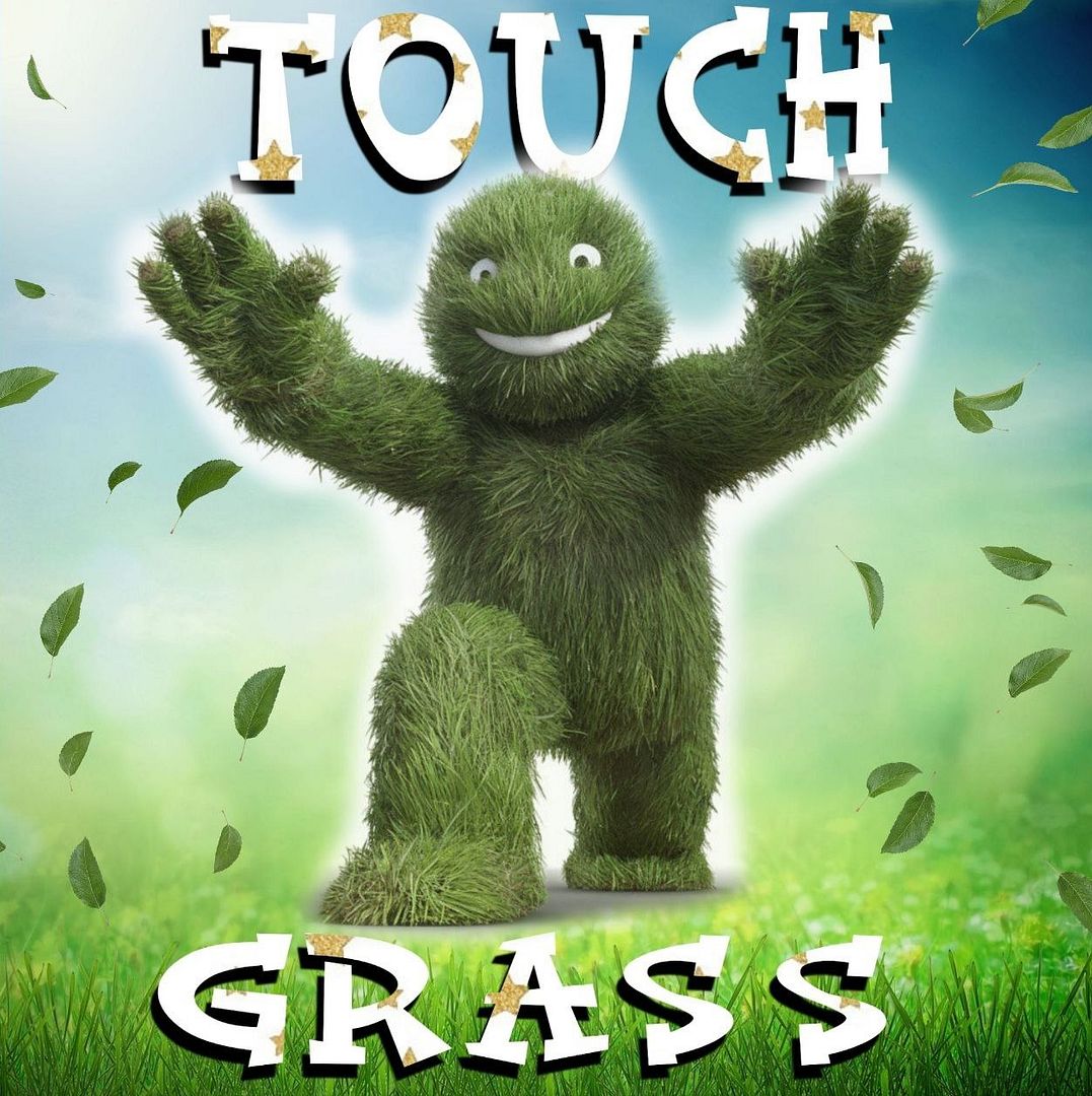 Touch grass