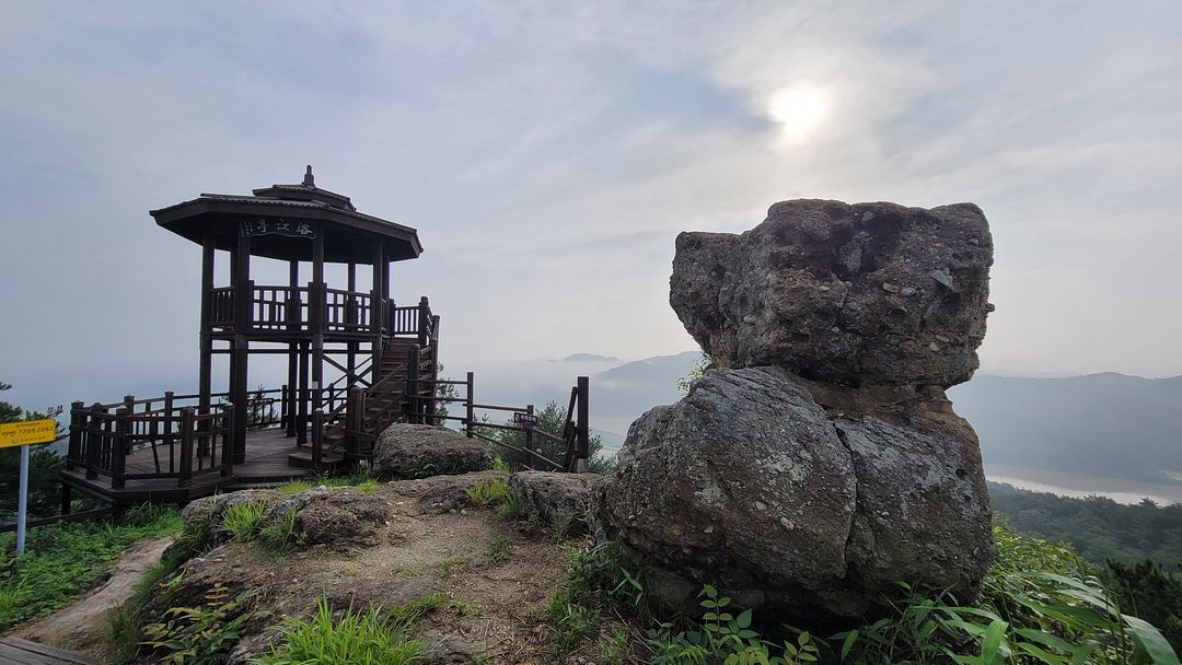 Nakaksan Mountain's specialty! Puppy rock!  230702 Sangju, Gyeongsangbuk-do, Korea