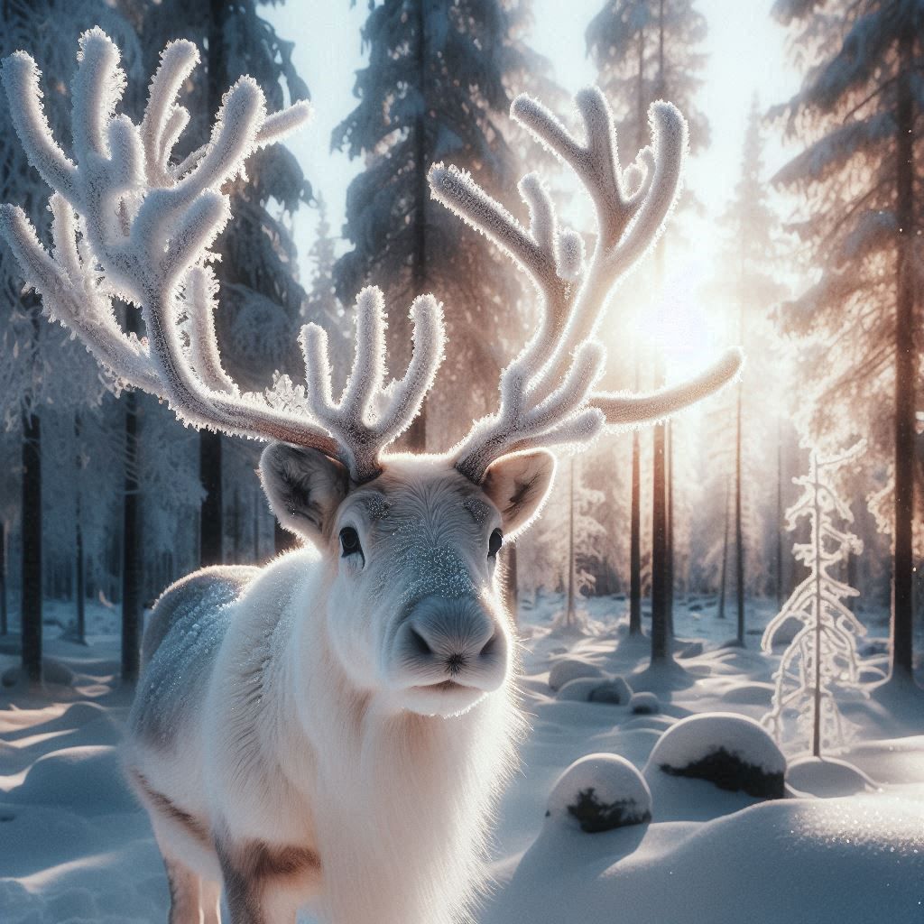 White Reindeer