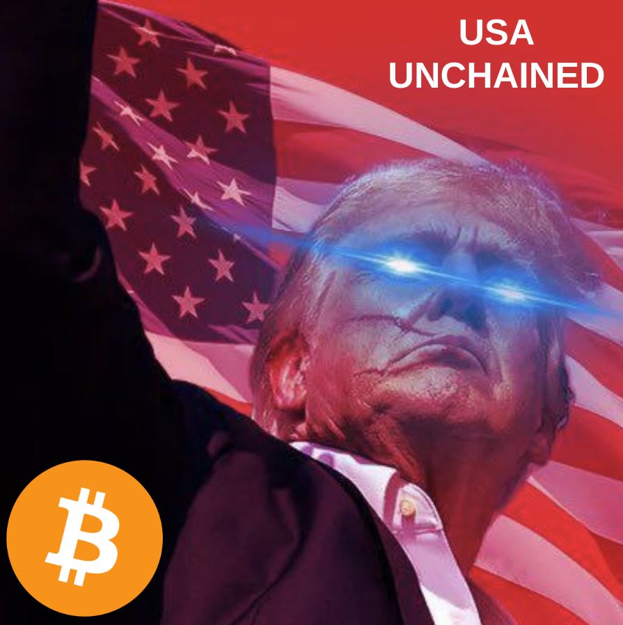 USA Unchained: Bitcoin x Trump Edition on Zora