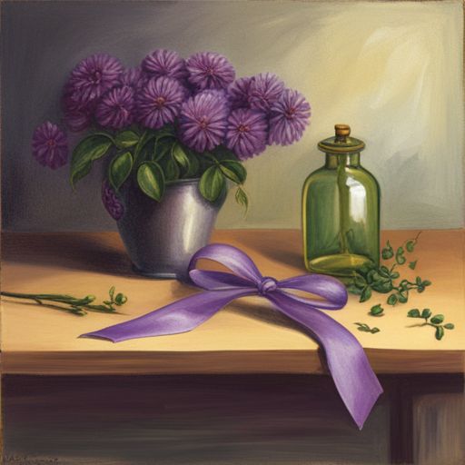 purple ribbon