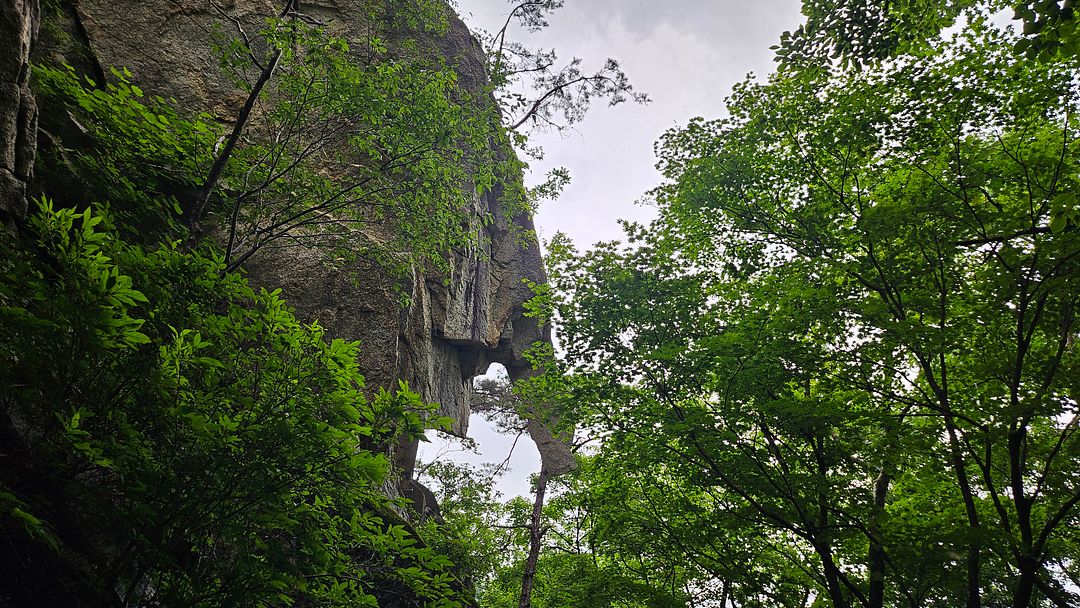 Unaksan Mountain's specialty! Elephant Rock!  240615 Gapyeong, Gyeonggi-do, South Korea