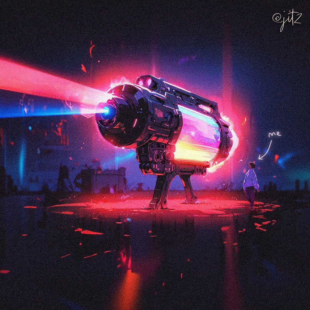 GIGA LASER CANNON by Jitz