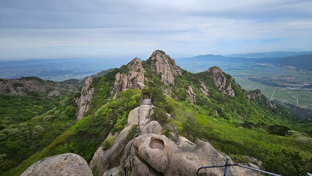 Hidden scenery of Wolchulsan Mountain - 240426-3 Yeongam, Jeollanam-do, Korea.