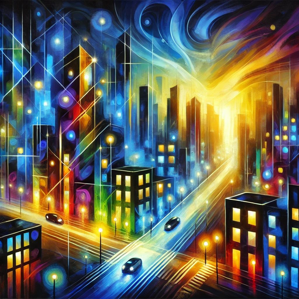 Abstract Cityscape