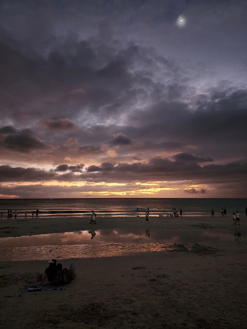 Sunset in Boracay Island, Philippines