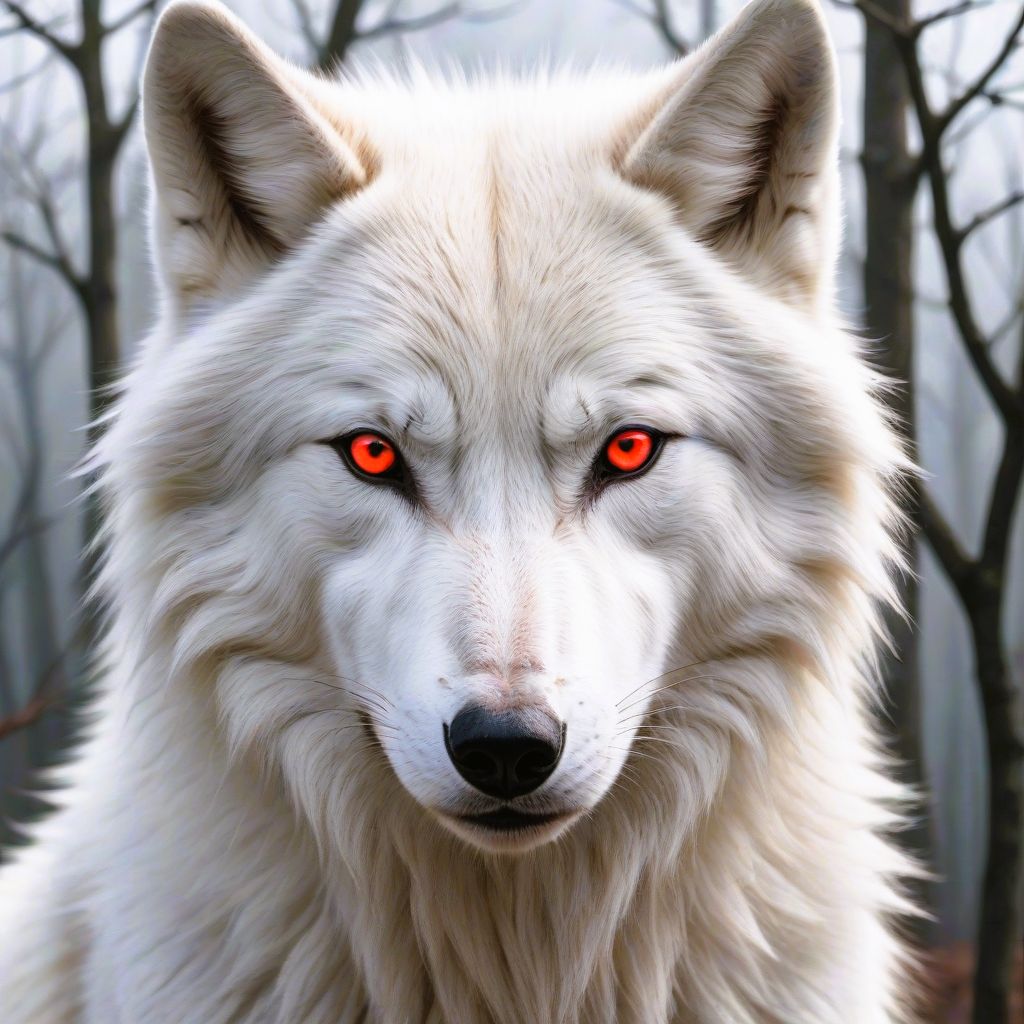 Wolf Red Eyes