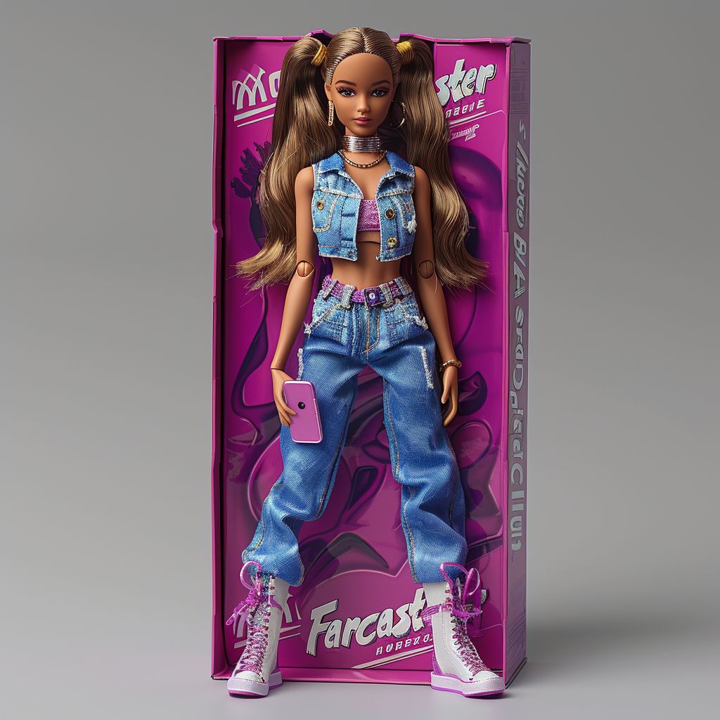 Regular farcaster girl toy