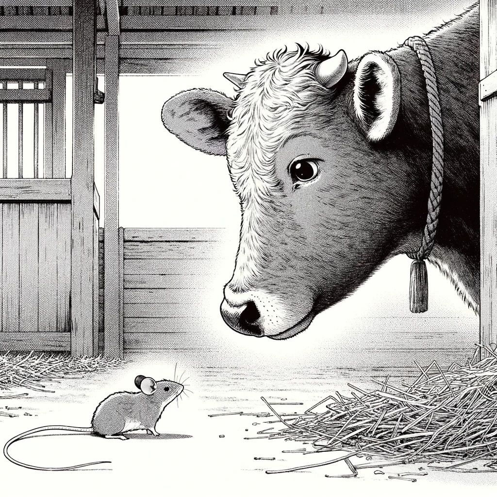 mouse vs ox