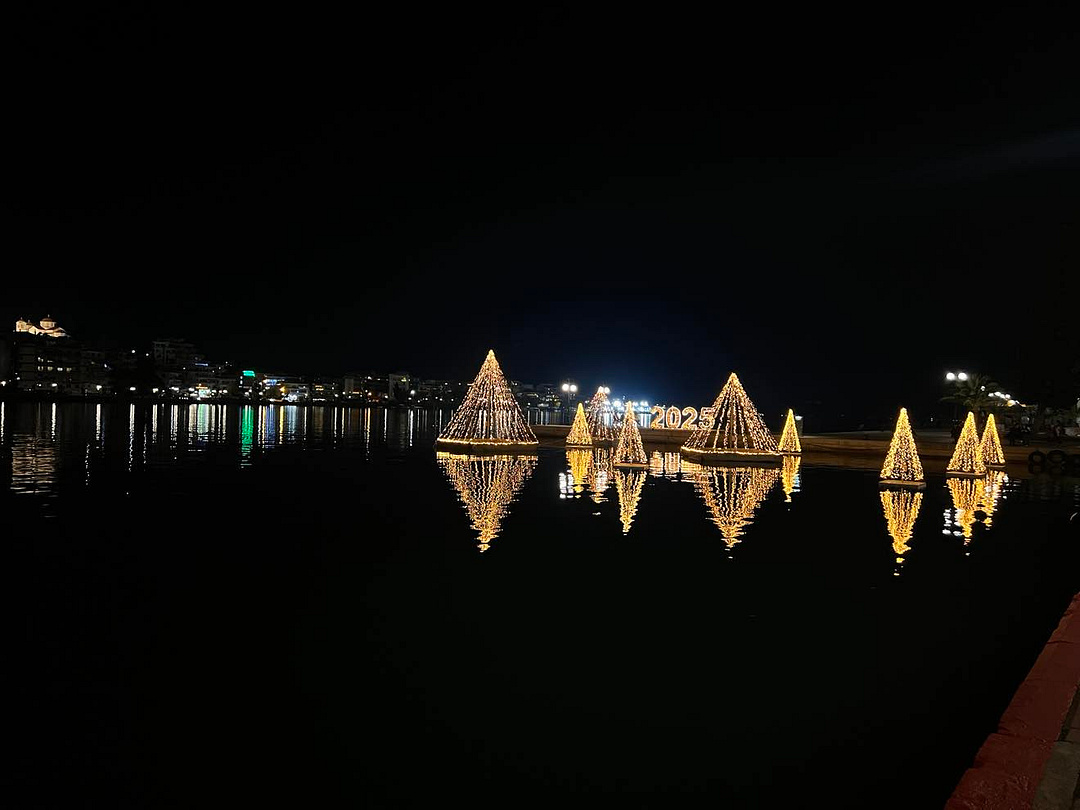 Chalkida Floating Christmas Trees