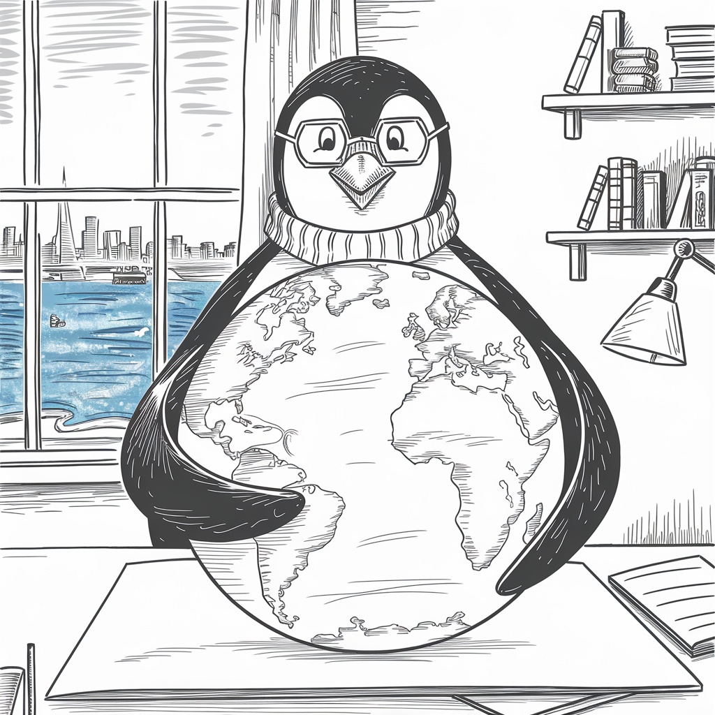 Penguin traveler