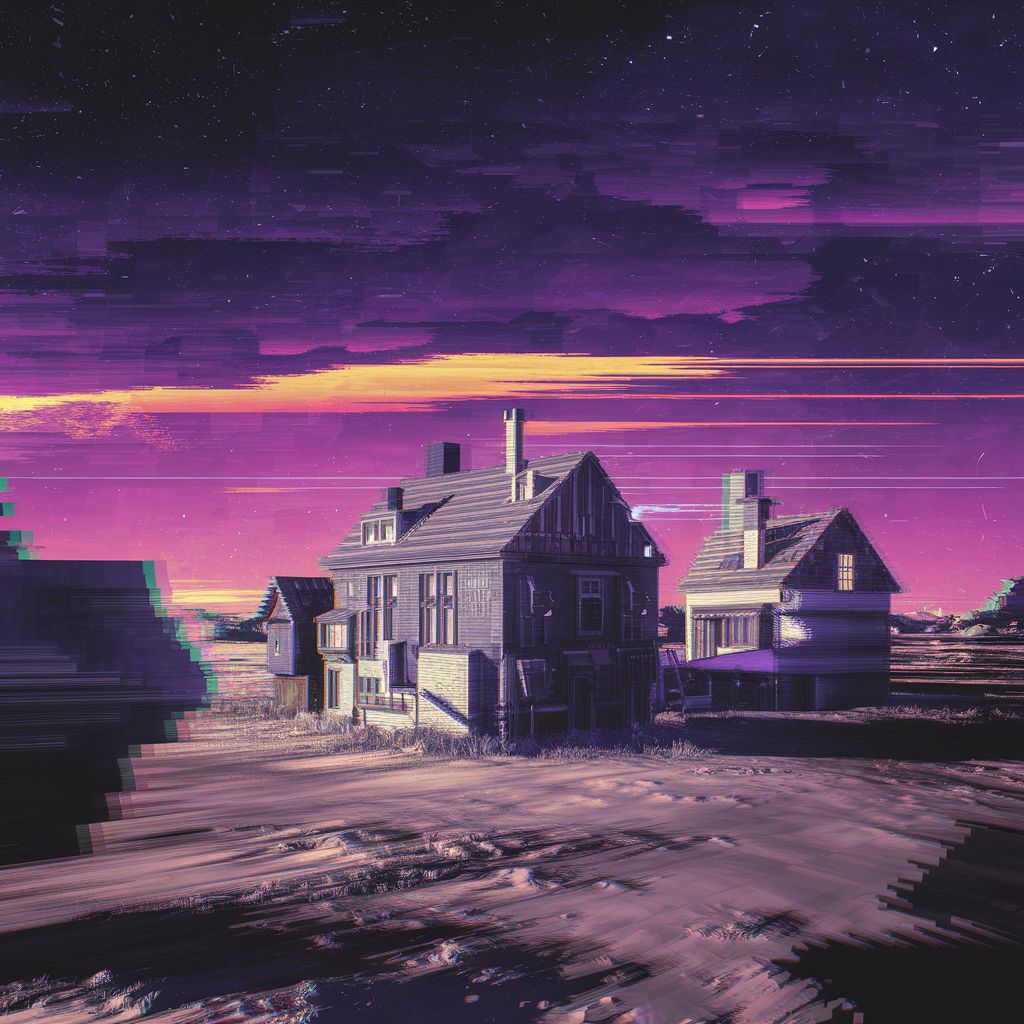 Purple village