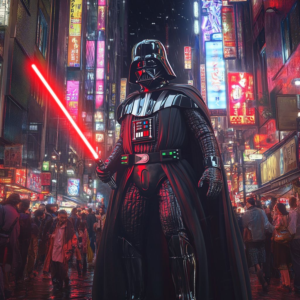 Darth Vader in Tokyo