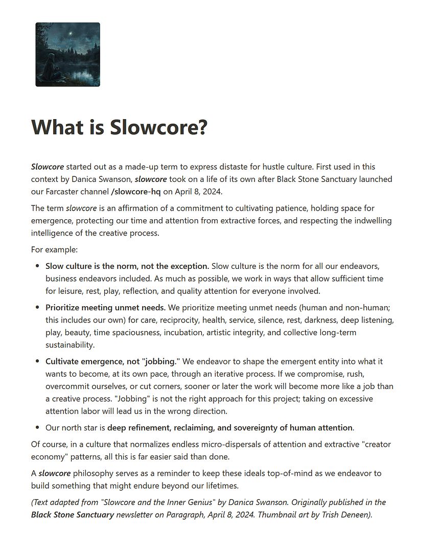 What is Slowcore?