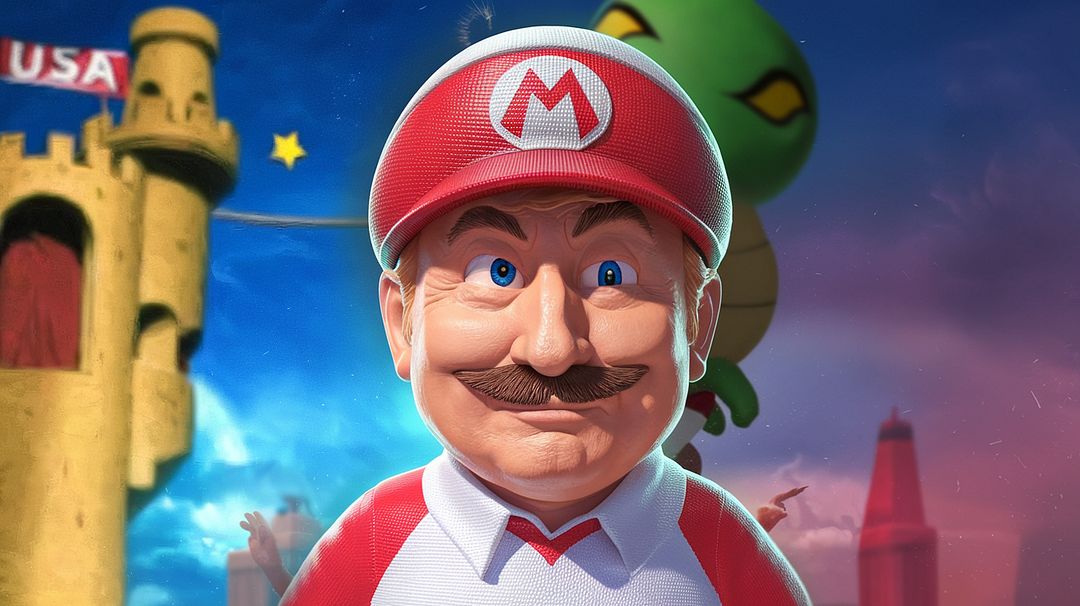 Mega MAGA Mario