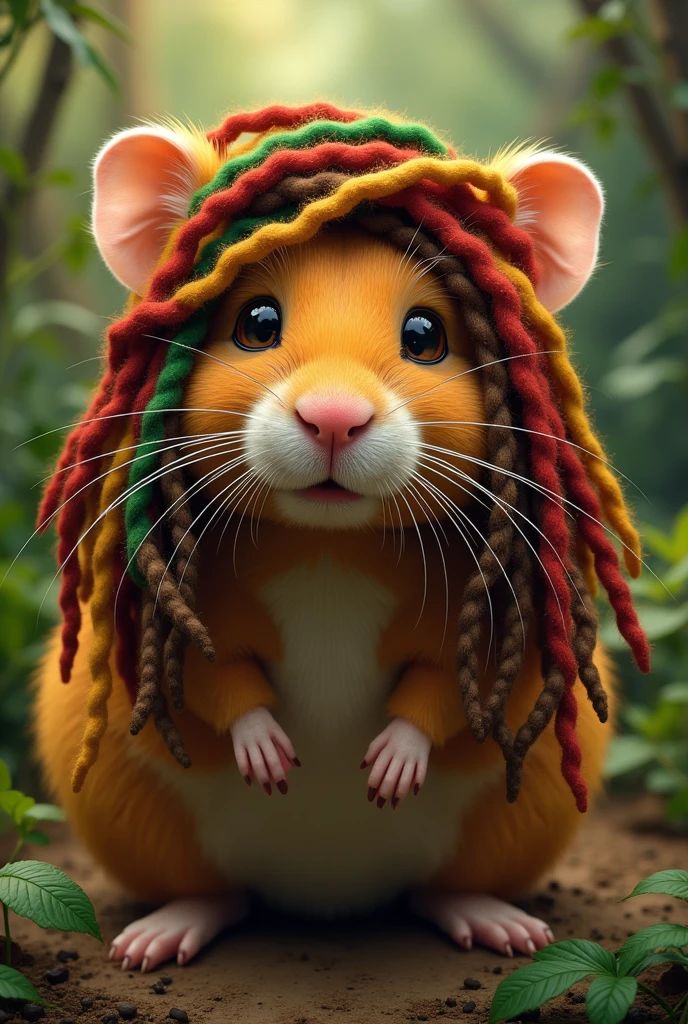 The Rastafarian hamster