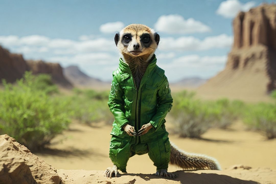 Green Hulk Meerkat [6]